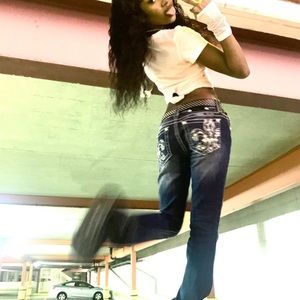 miss me jeans. (rare find)